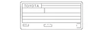 Genuine Toyota Emission Label 11298-F0211. Fixed Price $16.47.