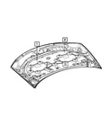 Genuine Mopar Vehicle Emission Control Information Label 47480118AA. Fixed Price $9.27.