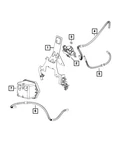 Genuine Mopar Vacuum Hose 68191703AA. Fixed Price $12.56.