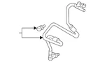 Genuine Volkswagen Vacuum Hose 04L-129-456-E. Fixed Price $53.69.