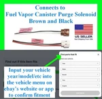 Fits Toyota Lexus Fuel Vapor Canister Purge Solenoid Connector Plug Wiring Evap. Fixed Price $34.99.