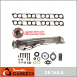 Upgraded Egr Cooler Kit Ford F250 F350 F450 F550 E350 E450 6.0L Diesel Turbo. Fixed Price $129.28.