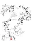 Genuine Porsche Cayenne 92A 9PA Breather Line 95510725150. Fixed Price $76.67.