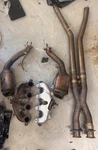 2007 Corvette Manifolds/catalyc Converter (both Sides). Borla X Pipe. Fixed Price $600.00.