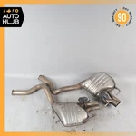 17-18 Mercedes W205 C63 Amg M177 Exhaust Mufflers W/ Valves Oem 64K. Fixed Price $597.60.