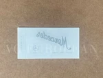 Mercedes-benz Genuine "mercedes Benz" Signed Window Glass Sticker Label Decal. Fixed Price $12.49.