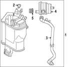 Genuine Volkswagen Hose 5Q0-906-272-K. Fixed Price $116.57.