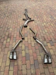 18-25 Audi B9 S5 3.0L V6 Awe Track Edition Exhaust !!!missing Downpipes!!!. Fixed Price $1000.00.