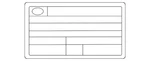 Genuine Kia Emission Label 32450-2M060. Fixed Price $10.12.