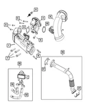 Genuine Mopar Egr Pressure Sensing Tube 68490061AA. Fixed Price $140.30.