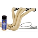 Thermo-tec 19222 Exhaust Wrap Black In. Width 50 Ft. Length Coating Snap Strap. Fixed Price $164.04.