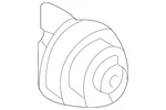 Genuine Volkswagen Tail Lamp Nut 5TA-945-300. Fixed Price $18.52.