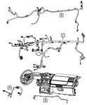 Genuine Mopar Jumper Wiring 68095958AA. Fixed Price $93.41.