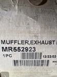 Mitsubishi Muffler Exhaust New MR552923. Fixed Price $239.20.
