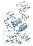 New Audi A5 Sportback F5 Engine Breather Pipe 8W0201991AF Genuine. Fixed Price $128.47.