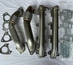 2001-2016 6.6 Duramax Rh & Lh Heavy Duty Tubular Manifold With Up Pipe. Fixed Price $489.95.
