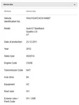 Audi 2014-2018 RS7 Air Suspension Compressor Line 4G0616715B. Fixed Price $52.75.