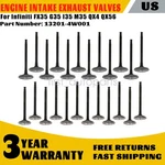 Engine Intake Exhaust Valves Set Fits For Infiniti FX35 G35 I35 M35 QX4 QX56. Fixed Price $42.19.