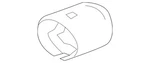 Genuine Honda Finish Pipe 18310-T2F-A02. Fixed Price $89.00.
