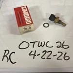 (1) Standard TX18 Coolant Temp Sender/sensor 75-08 Fiat,ford,jag Etc. Fixed Price $10.80.