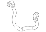 Genuine Bmw Pressure Hose 11-72-1-407-017. Fixed Price $90.68.
