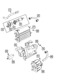 Genuine Mopar Vapor Canister Hose 68469861AB. Fixed Price $32.01.