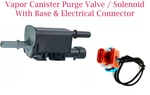 Vapor Canister Purge Valve Solenoid W/base & Connector Fits Gm Isuzu Saab Saturn. Fixed Price $23.00.