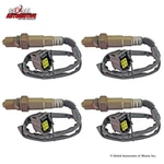Set Of 4 New Bosch Oxygen O2 Sensor For 2002-2012 Jeep Liberty V6 3.7L. Fixed Price $78.50.