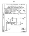 Genuine Mopar Emission Label 4578243AC. Fixed Price $17.25.