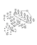 Genuine Mopar Exhaust Manifold Lock 68298638AA. Fixed Price $6.35.