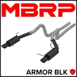 Mbrp Armor Blk 3" Cat-back Exhaust System Fits 2011-2014 Ford Mustang Gt 5.0L. Fixed Price $764.99.