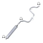 Stainless Steel Exhaust Resonator Pipe Fits: 2004-2011 Saab 9-3 2.0L. Fixed Price $146.81.