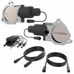 Quick Time QTEC70 Exhaust Cutouts Electric Aluminum Bolt-on 3 1/2" Diameter Pair. Fixed Price $430.06.