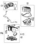 Genuine Mopar Hose Clamp 6105177AA. Fixed Price $6.99.
