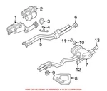 Genuine Oem Exhaust System Hanger For Bmw M3 X5 Z4 2006-2013. Fixed Price $57.81.