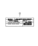 Genuine Mopar Vehicle Emission Control Information Label 68618974AA. Fixed Price $5.00.