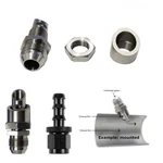 Universal Ss Exhaust Vacuum Scavenger Crank Case Vent Ccv Kit Catch Can. Fixed Price $42.74.