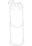 Genuine Bmw Vapor Canister 16-13-6-757-556. Fixed Price $424.65.