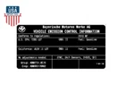 Bmw X3 F25 X4 F26 Exhaust Emission Label Genuine 71228681997. Fixed Price $31.25.