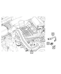 Genuine Mopar Make Up Air Hose 5184162AG. Fixed Price $32.73.