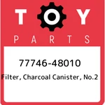 77746-48010 Toyota Filter, Charcoal Canister, NO.2 7774648010, New Genuine Oem P. Fixed Price $63.78.