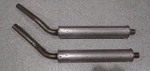 56-62 C1 Corvette Lh/rh Off Road Mufflers-gm #3813533/3813534--NOS!. Fixed Price $1994.95.