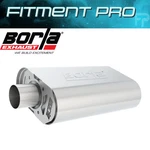 Borla 400826 Atak Cratemuffler Sbc 283 327 350 V8 2.5IN Offset Center T304SS. Fixed Price $348.99.