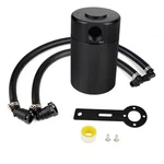 Upgraded Baffled Oil Catch Can Separator Kit Aluminum With Nbr Hose. Fixed Price $50.63.