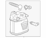 Genuine Gm 2012-2020 Chevrolet Sonic Lt Sedan 4-DOOR Vapor Canister Kit 95174448. Fixed Price $146.20.