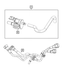 Genuine Mopar Purge Tube 05281406AD. Fixed Price $58.32.