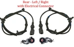 2 Abs Wheel Speed Sensor W/ Connector Rear L&r Fits: Explorer Flex Taurus Mks. Fixed Price $32.00.