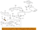 Toyota Oem 16-23 C-hr Exhaust Components-front Pipe Bolt 90109A0064. Fixed Price $12.00.