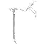 Genuine Nissan Vacuum Tube 11227-6SA0A. Fixed Price $28.09.