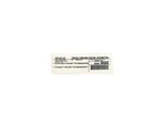 Genuine Mopar Vehicle Emission Control Information Label 68406444AA. Fixed Price $6.22.